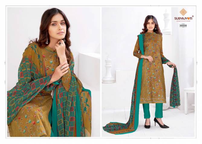 Suryajyoti Naishaa 30 Casual Daily Wear Cotton Designer Dress Material